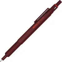 Rotring 600 Mechanical Pencil HB Lead 0.5 mm All-Metal Body Propelling Pencil Chocolate Truffle ... (5 mm, HB)