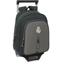 Safta Trolley Real Madrid 3ª Equipacion 24/25 Wheeled Backpack Noir