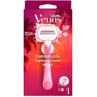 Gillette Venus Comfortglide Sugarberry Miami rasoir féminin avec porte-rasoir de douche 1 pcs