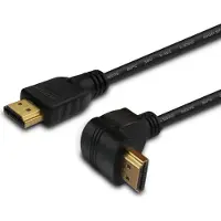 Savio HDMI (Typ A) — HDMI (Typ A) (1.50 m), Câble vidéo, Noir