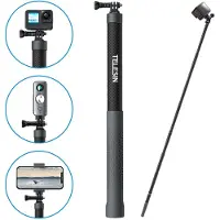 Telesin Premium Selfie Stick carbone (300 cm)