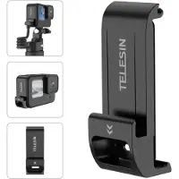 Telesin Couvercle de batterie avec connecteur de charge, étanche
