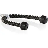 Gymstick Corde à triceps Noir Noir One Size