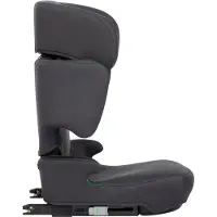 Bebeconfort Hera Fix i-Size Rehausseur de siège, Siège enfant ISOFIX, Pliable, compact et léger, de 3,5 ans à 12 ans, Mineral Graphite