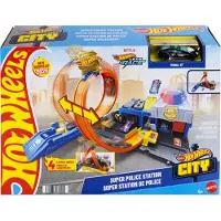 Hot Wheels Super Poste De Police De La Ville