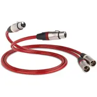 QED Reference XLR 40 ANALOGUE - Câble audio - 0.25 mm² - XLR3 mâle pour XLR3 femelle - 60 cm - blindé