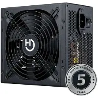 Hiditec BZ-550W 80Plus Bronze, 550 W, 230 V, 50 - 60 Hz, Active, 20 A, 45 A