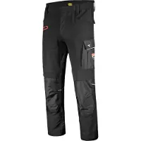 Diadora Ducati Corse Performance, pantalon de travail ,Noir ,XL