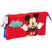Safta Trousse Triple Mickey Mouse Good Day