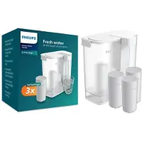 Philips AWP2980WHS3 filtre adoucisseur d'eau automatique. 3 cartouches incluses.
