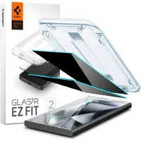 Spigen Protection d'écran en verre trempé GLAStR Privacy Applicator - lot de 2 Samsung Galaxy S24 Ultra