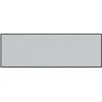 vidaXL Tapis d'entrée Gris et Noir 60 x 180 cm Polypropylène et vinyle