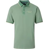 Casamoda Regular Fit Polo vert, Unicolore