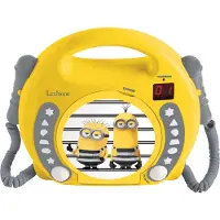 Lexibook Lecteur CD avec microphones Minions