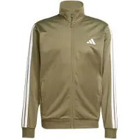 Adidas Ensembles de survêtement Sportswear Basic 3-Stripes Tricot Track Suit hommes - Vert - EU S