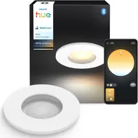 Philips Hue Adore Spot Encastré pour Salles de Bain White Ambiance Blanc Lot de 3