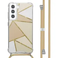 IMoshion Coque Design avec cordon Samsung Galaxy S21 FE - Beige Graphic