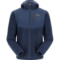 Rab - Polaire en Polartec - Outpost Hoody Deep Ink pour Homme - Taille L - Bleu