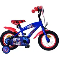 Volare Vélo enfant Sonic Prime pour garçons - 12 pouces en bleu et rouge