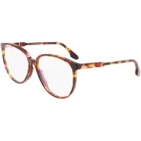 Victoria Beckham Lunettes de soleil modernes - - 57 mm - 609 Havana Rouge - Métal - Polycarbonate - Non polarisée
