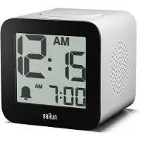 Braun Réveil parlant BC25WP, diamètre 78 mm
