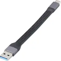 Renkforce USB-Kabel USB 2.0 0.15 m Schwarz Flexibel RF-6738048 (0.15 m, USB 2.0, 60 W)