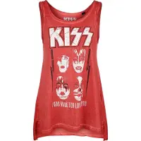 KiSS Top de - Lovin You - S - XL - pour Femme - rouge - Taille XL