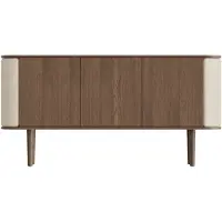 UMAGE Treasures Armoire à 3 Portes Dark Oak | White Sands