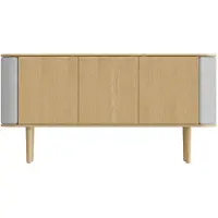 UMAGE Treasures Armoire à 3 Portes Oak | Sterling