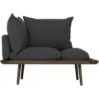 UMAGE Lounge Around 1½ places Canapé Dark Oak | Shadow