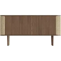 UMAGE Treasures Armoire à 3 Portes Dark Oak | Venetian Crane