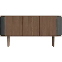 UMAGE Treasures Armoire à 3 Portes Dark Oak | Shadow
