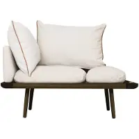 UMAGE Lounge Around 1½ places Canapé Dark Oak | White Sands