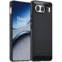 IMoshion Coque Brushed pour OnePlus Nord 4 - Noir