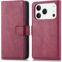 IMoshion Étui de télephone portefeuille de luxe Apple iPhone 17 Pro - Bordeaux