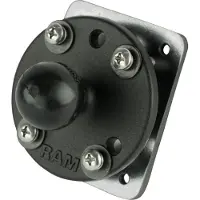 Ram Mounts Embase à Boule Taille B à Visser Pour Tableau De Bord Avec Plaque De Renfort