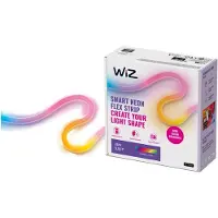 WiZ Connected WiZ Neon Ruban Lumineux pour l'Intérieur - Éclairage Coloré et Blanc - 3 m