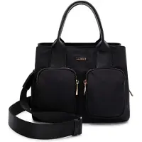 L.credi sac à main sac à épaule bandoulière Penelope Hand Bag Black noir