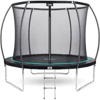 Salta Cosmos 305cm Black Trampoline Argenté Enfants
