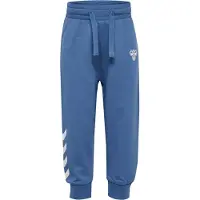 Hummel Pantalon bleu marine / blanc