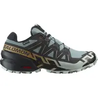 Salomon - Chaussures de trail en GORE-TEX - Speedcross 6 GTX M Trooper/Black pour Homme - Taille 44 - Gris