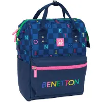 Safta Sac à Dos Benetton Damero 10l 22x39x10 Cm 612550838
