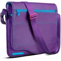 Be.Ez Sac Bandoulière LE Reporter pour Écran 13' avec Poches Renforcées be.ez Violet