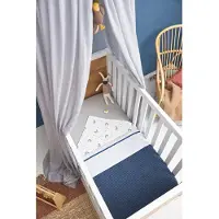 Meyco Baby Bies Bettlaken klein - indigo
