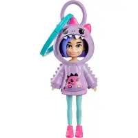 Mattel Polly Pocket Κούκλα Μινιατούρα - με Φουτεράκι Δεινοσαυράκι για 4+ ετών HRD62