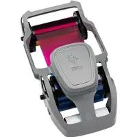 Zebra Ribbon Color 1/2 Ymcko Ink Cartridge Gris