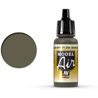 Vallejo Model Air Color Khaki Green Num.3 17 Ml.-
