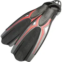 Cressi Thor Ebs Diving Fins Rouge,Noir EU 42-44