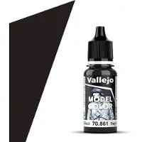 Vallejo Noir Brillant 170 / 861 Pot De Peinture Acrylique 17ml - Prince August