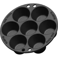 Valhal Outdoor Moule à Muffins Valhal Outdoor pour 7 Pièces